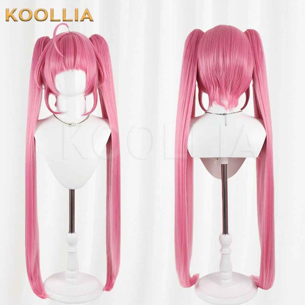 Star Twinkle PreCure Hoshina Hikaru Peach Pink Basic Wig