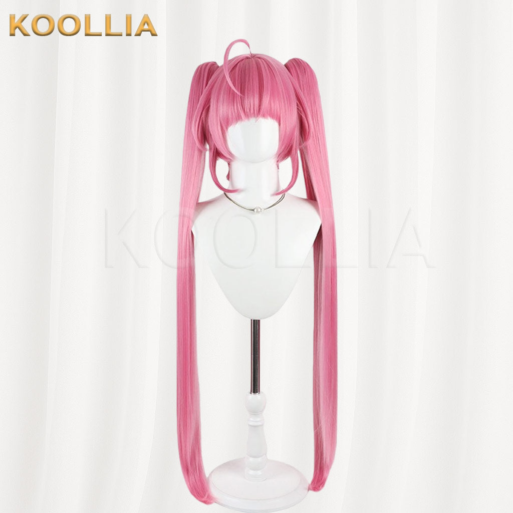 Star Twinkle PreCure Hoshina Hikaru Peach Pink Basic Wig