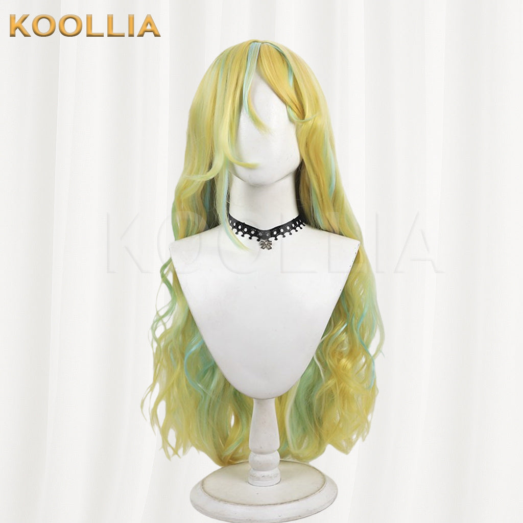 Monster High Laguna Blue Wig Ocean Blue Turquoise Long Wavy Curly Basic Wig