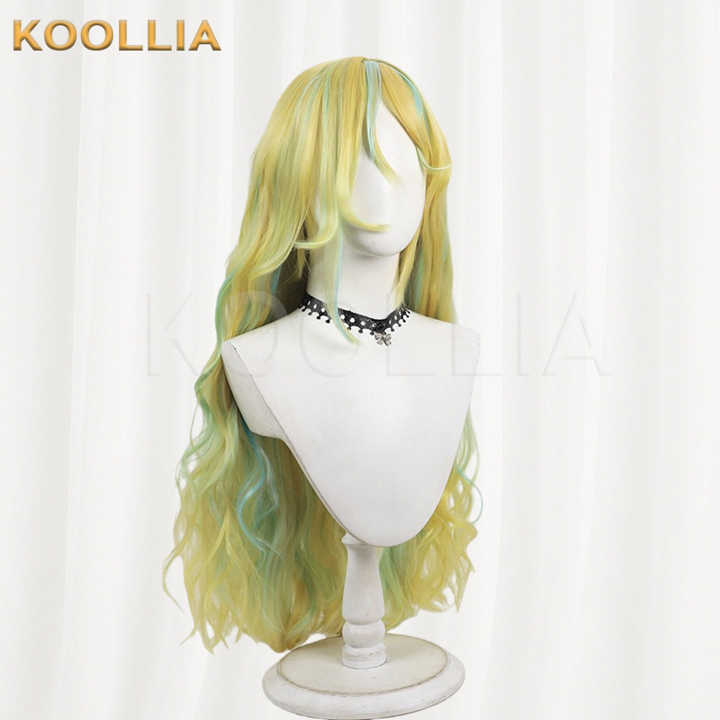 Monster High Laguna Blue Wig Ocean Blue Turquoise Long Wavy Curly Basic Wig