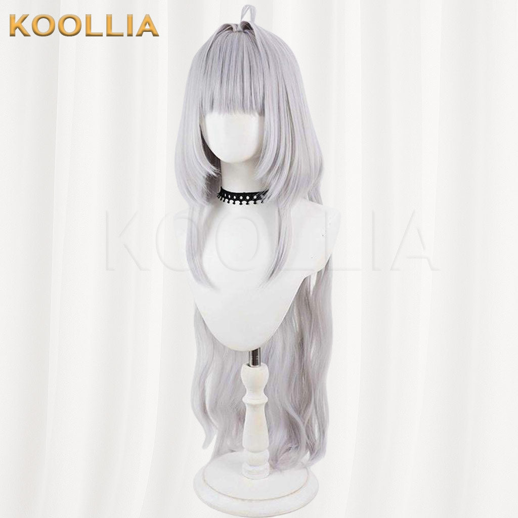 Fate/Grand Order Female Merlin Pale Silver Gray Basic Wig