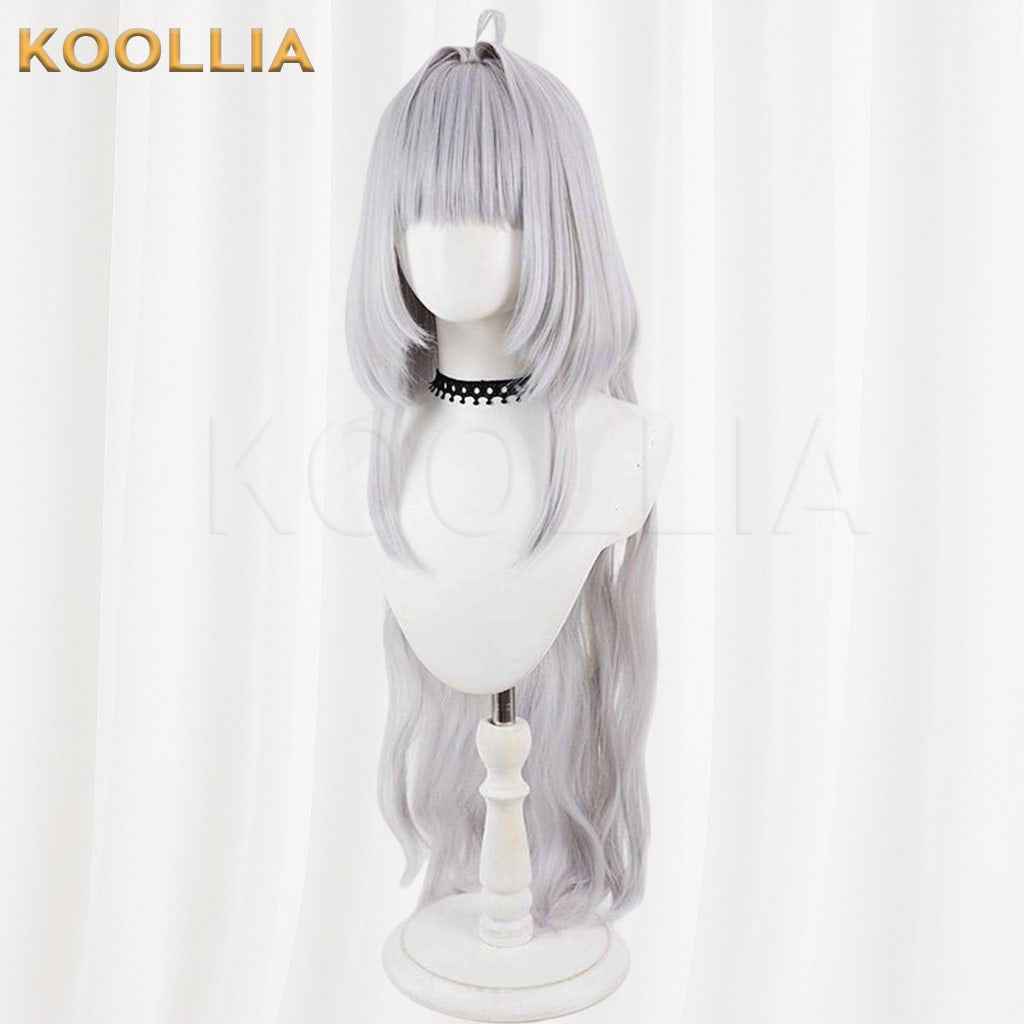 Fate/Grand Order Female Merlin Pale Silver Gray Basic Wig
