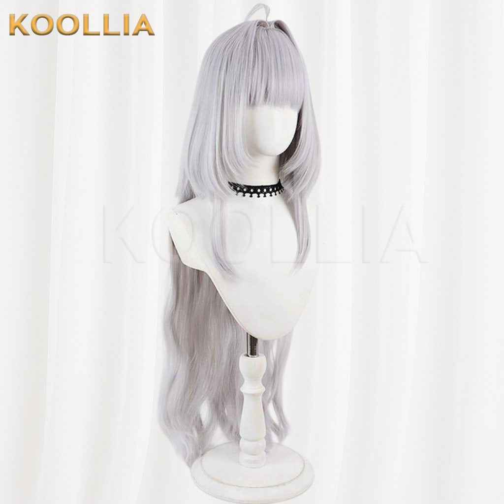 Fate/Grand Order Female Merlin Pale Silver Gray Basic Wig