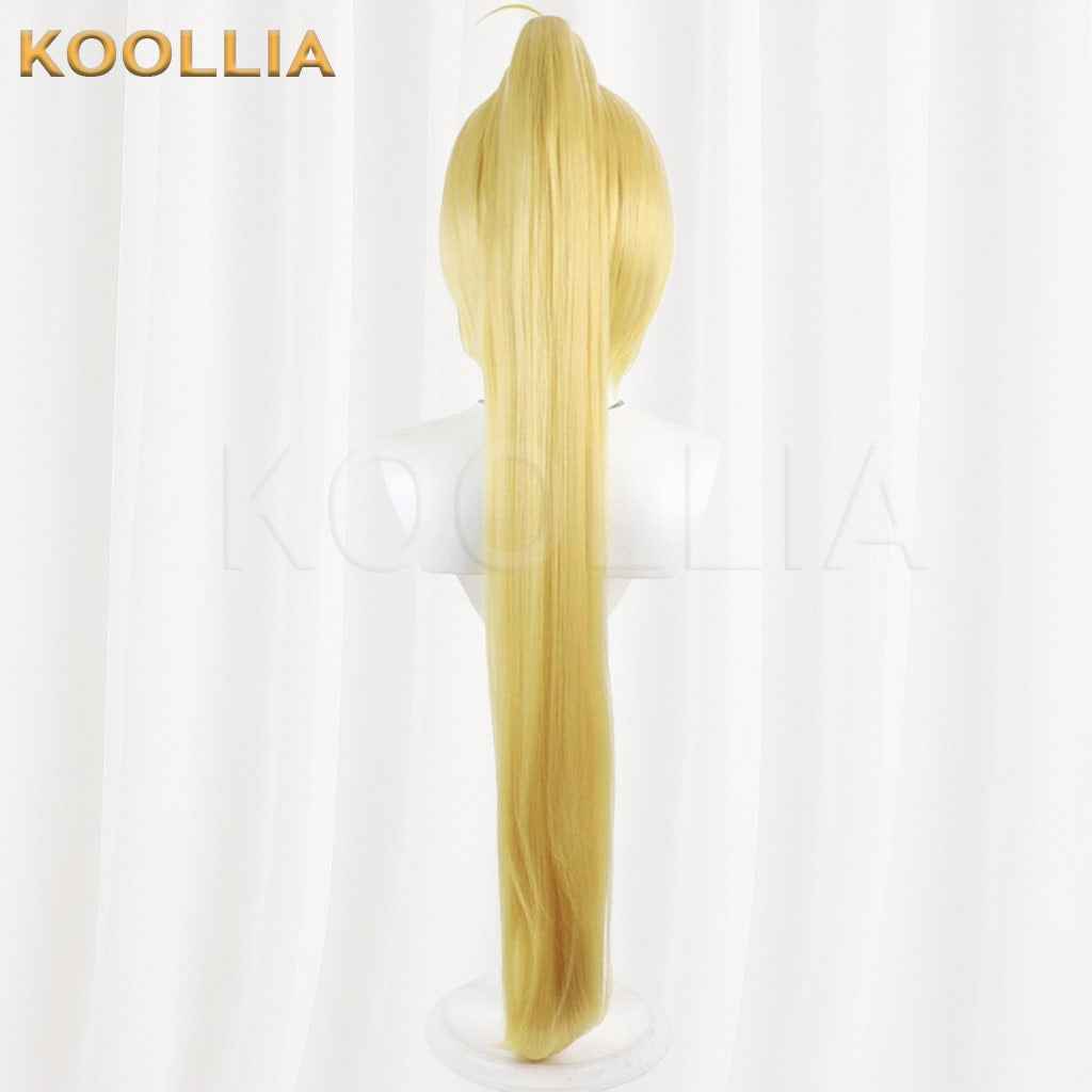 Fate/Grand Order Nero Claudius Bright Golden High Ponytail Basic Wig