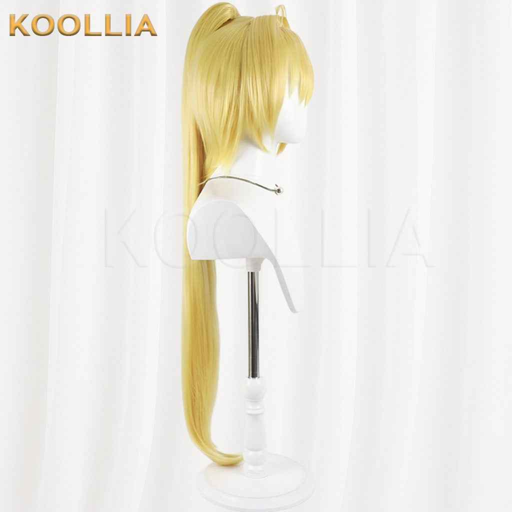Fate/Grand Order Nero Claudius Bright Golden High Ponytail Basic Wig