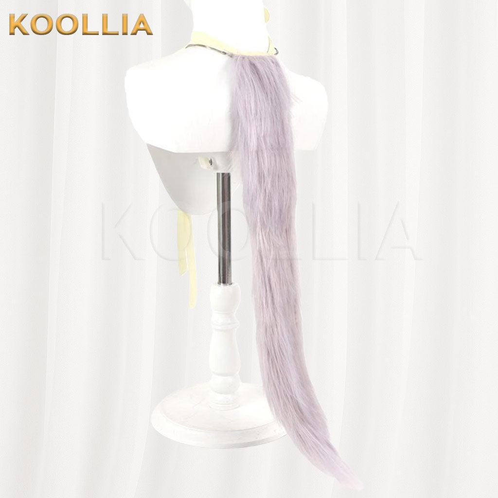 Lycoris Recoil Sato Light Purple With Detachable Cat Ears Basic Wig