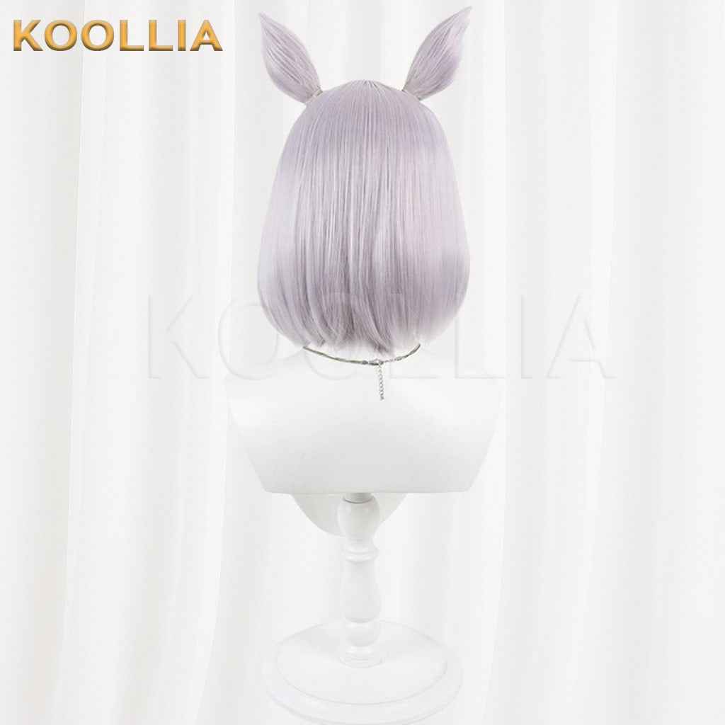 Lycoris Recoil Sato Light Purple With Detachable Cat Ears Basic Wig