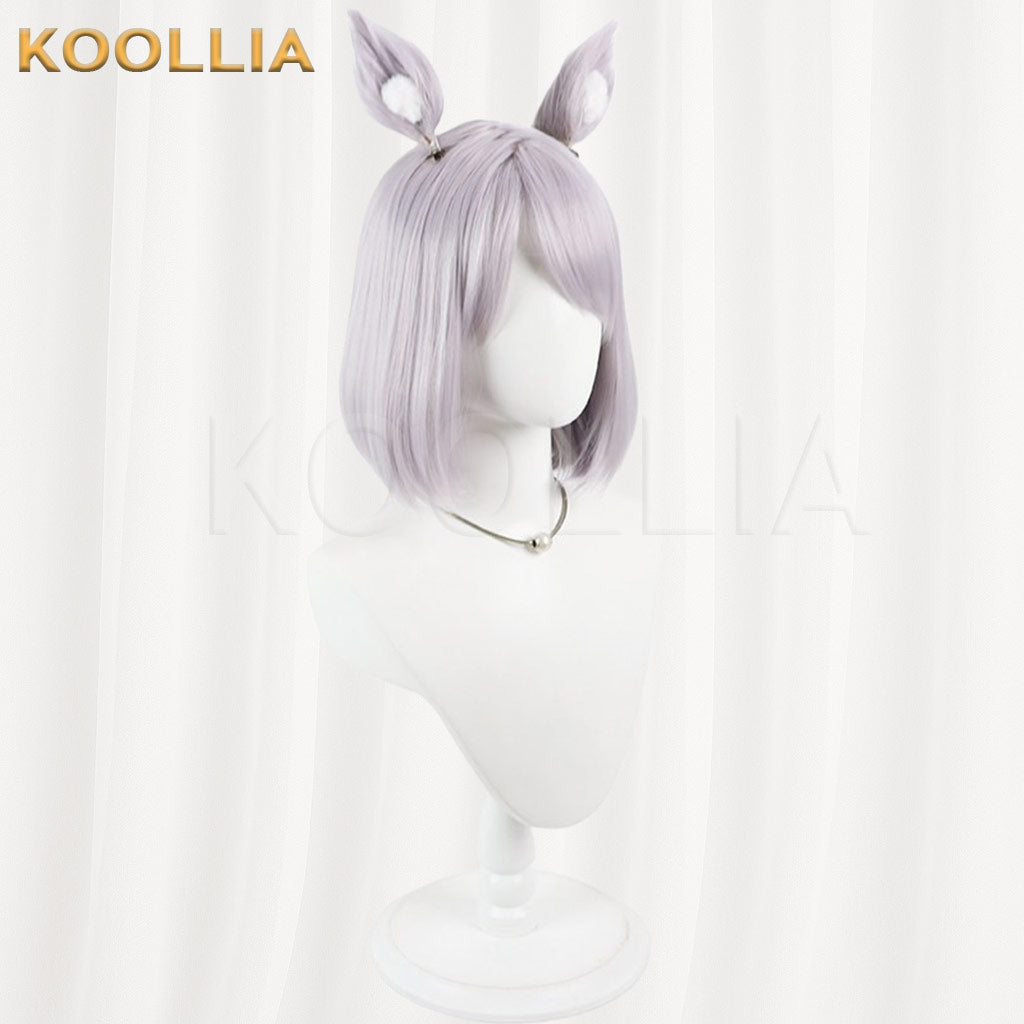 Lycoris Recoil Sato Light Purple With Detachable Cat Ears Basic Wig