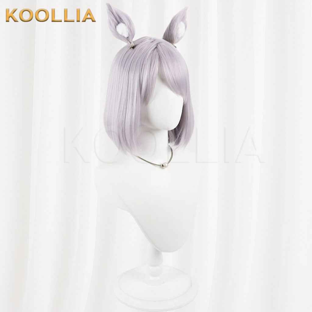 Lycoris Recoil Sato Light Purple With Detachable Cat Ears Basic Wig