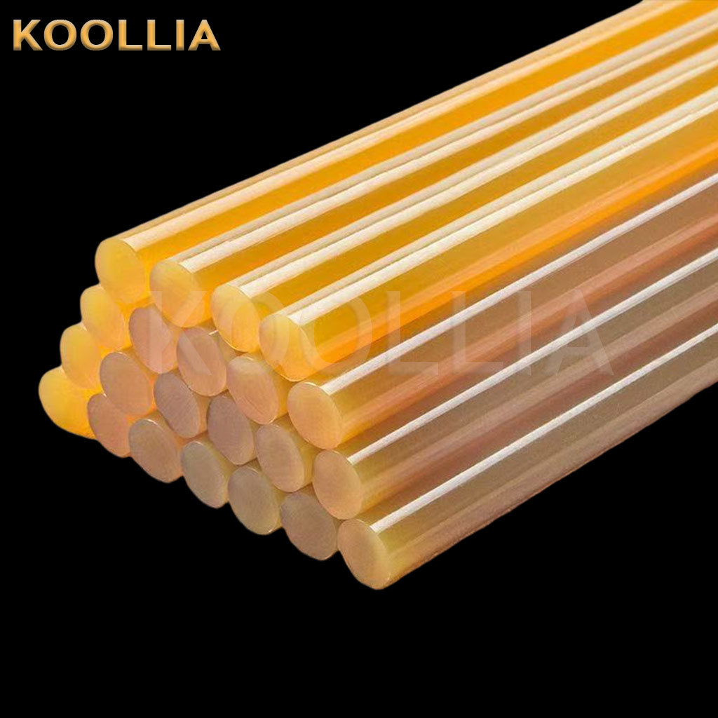 Yellow High Viscosity Hot Melt Glue Sticks for Wig Making & Styling