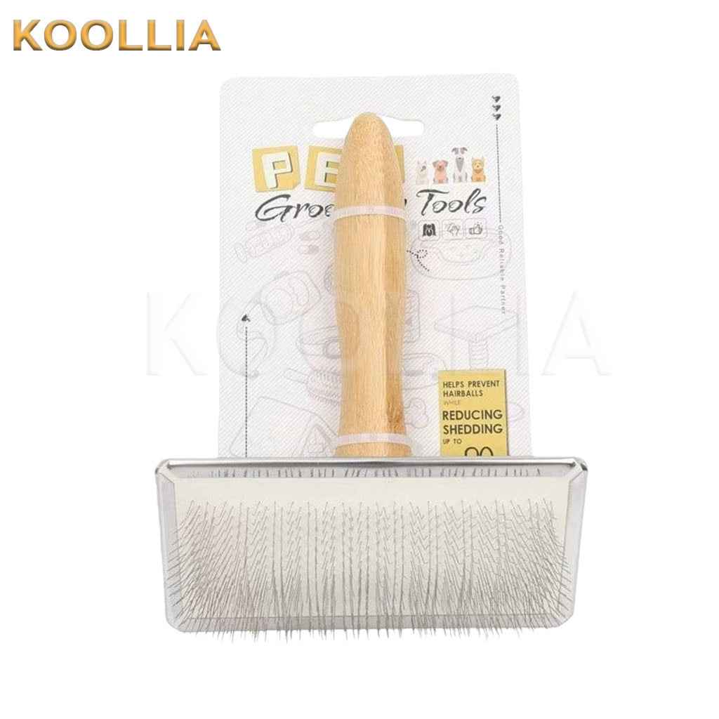 Seamless Wig Teasing Brush Wooden Handle Wig Volumizing Comb for Cosplay Wig Styling