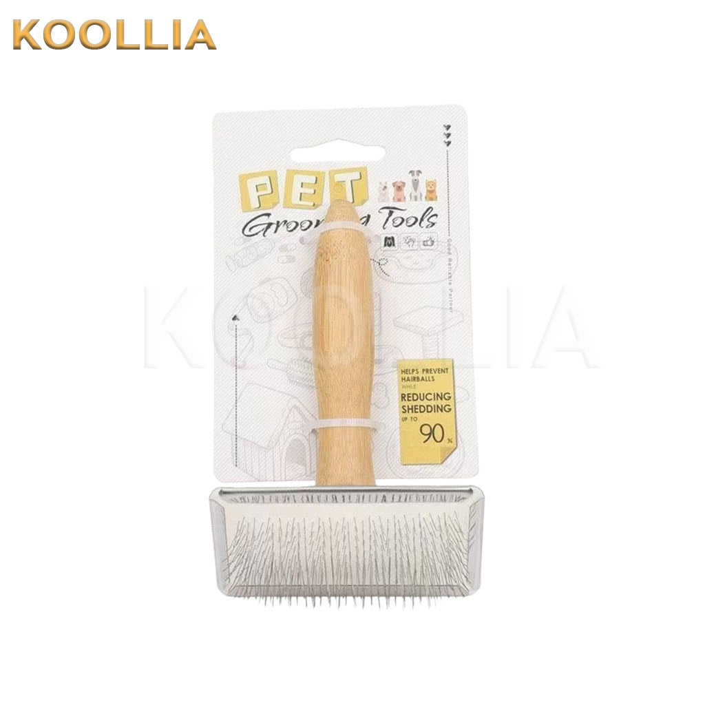Seamless Wig Teasing Brush Wooden Handle Wig Volumizing Comb for Cosplay Wig Styling