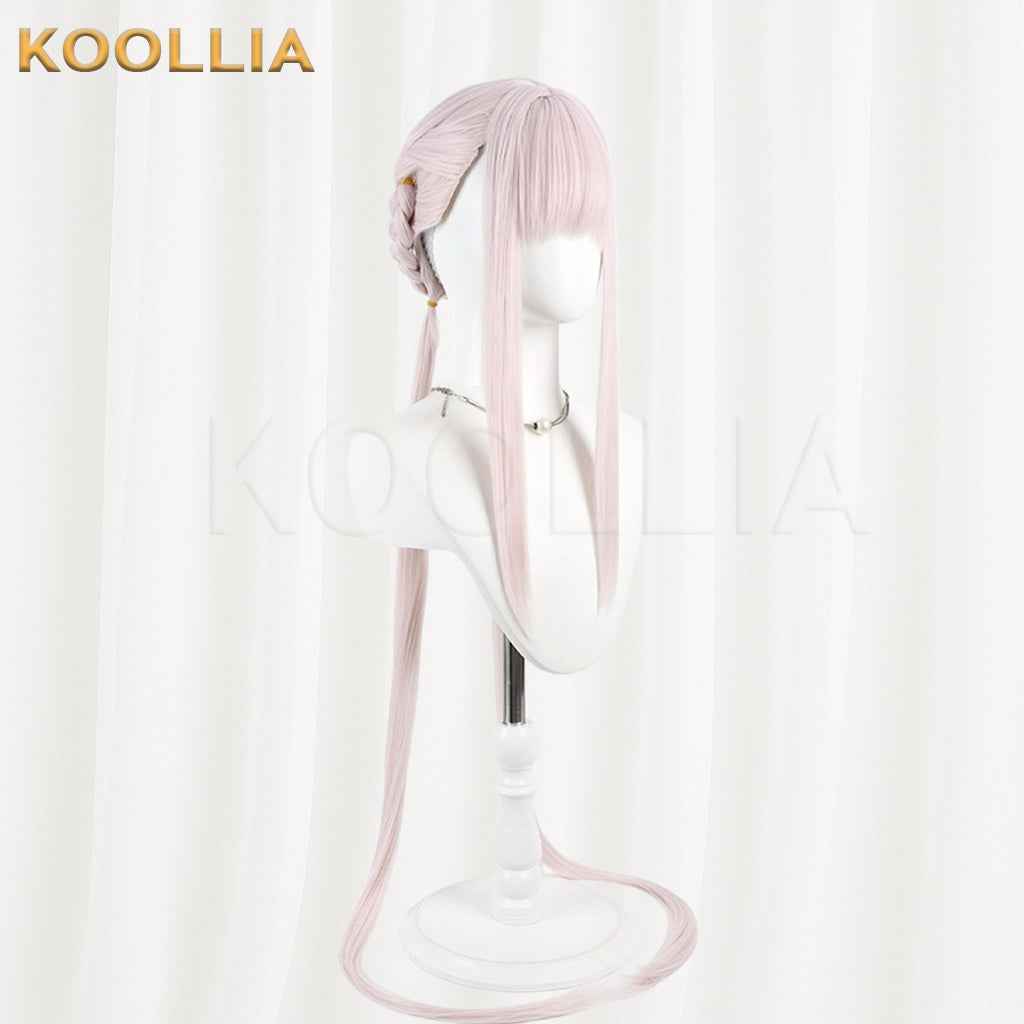 Anemoi Yuki Hiyaka Wig Soft Pink Realistic Scalp Top All‑In‑One Braided Updo Basic Wig