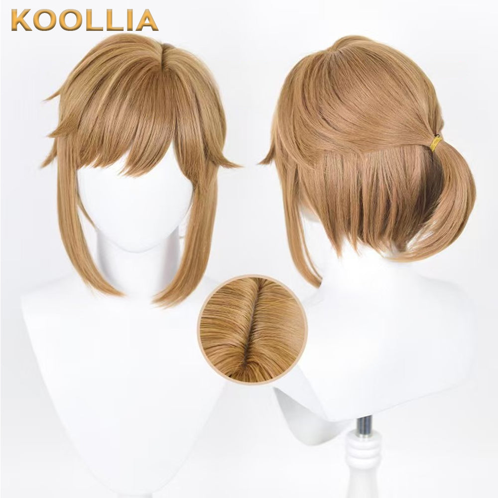 The Legend of Zelda Link Short Brown/Yellow Hair Basic Wig