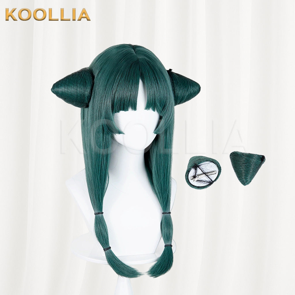 The Apothecary Diaries Maomao Long Green Hair Basic Wig