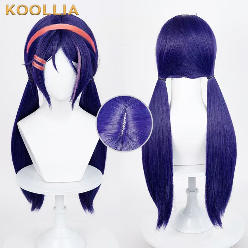 Miside Mita Long Purple Hair Basic Wig