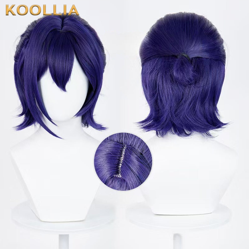 Miside Mita Long Purple Hair Basic Wig