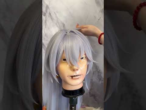 Honkai: Star Rail Sunday Long Grey Hair Basic Wig