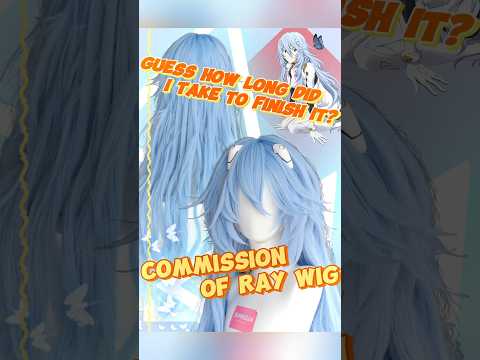 EVA Rei Ayanami Commission Wig