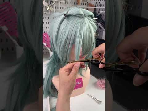 Honkai: Star Rail Anaxa Long Green Hair Basic Wig