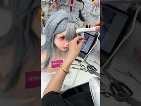 Honkai: Star Rail Sunday Long Grey Hair Basic Wig