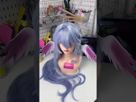 Honkai: Star Rail Robin Long Blue Hair Basic Wig