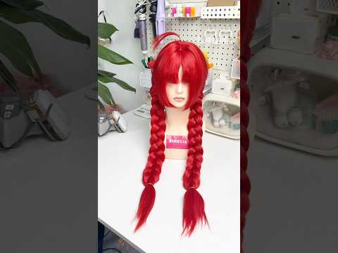 Arknights Myrtle Long Red Hair Basic Wig