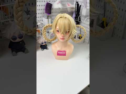 Genshin Impact Jahoda Short Blonde Hair Basic Wig