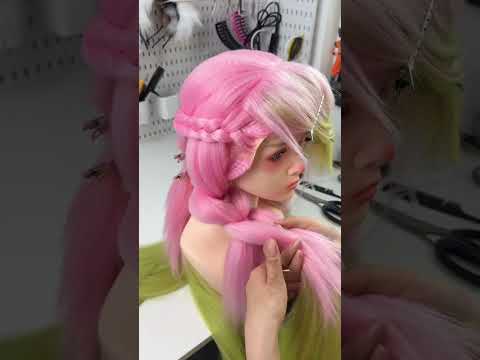 Demon Slayer Kanroji Mitsuri Long/Short Mix Hair Basic Wig