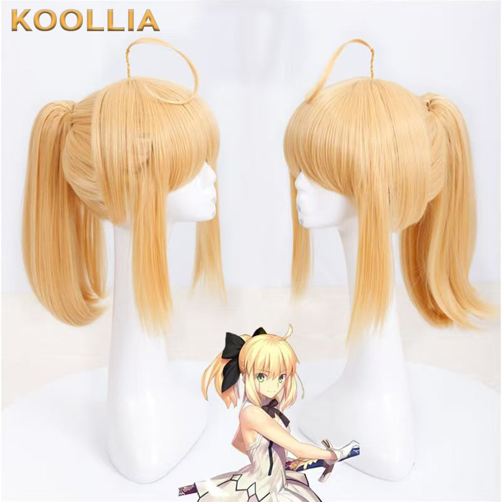 Fate/stay night Altria/Saber Short Hair Basic Wig