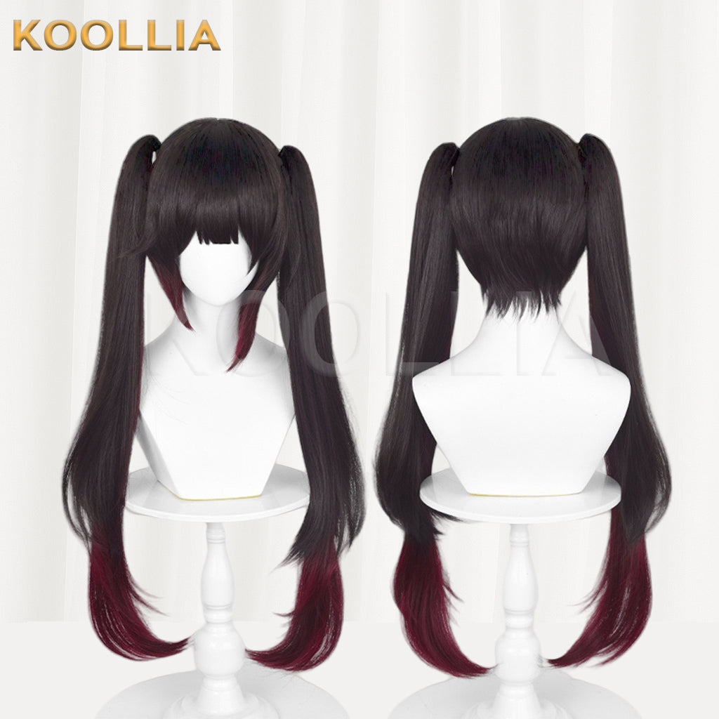 Honkai: Star Rail Sparkle Long Black Hair Basic Wig