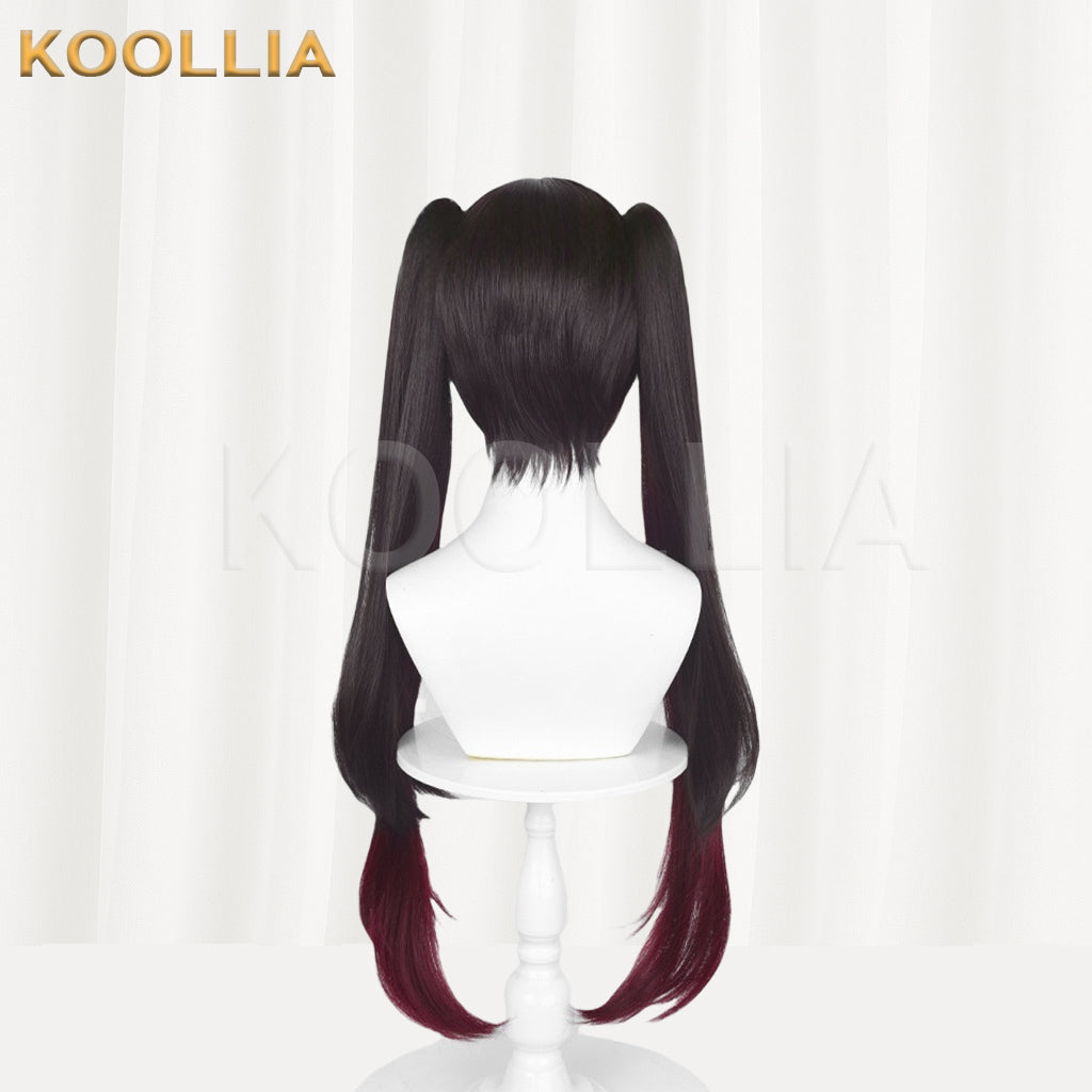 Honkai: Star Rail Sparkle Long Black Hair Basic Wig