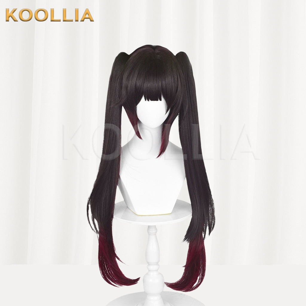 Honkai: Star Rail Sparkle Long Black Hair Basic Wig