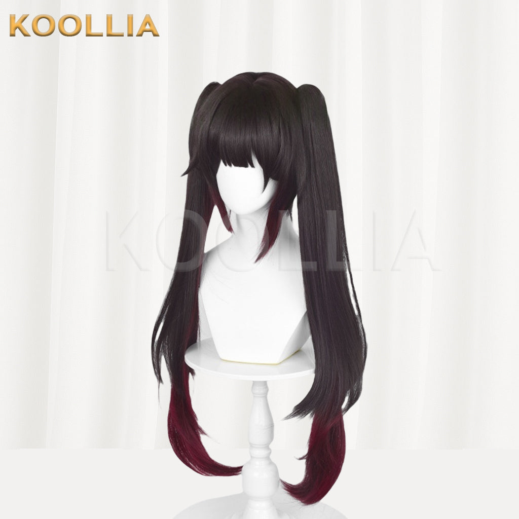Honkai: Star Rail Sparkle Long Black Hair Basic Wig