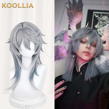Honkai: Star Rail Sunday Long Grey Hair Basic Wig - KOOLLIA