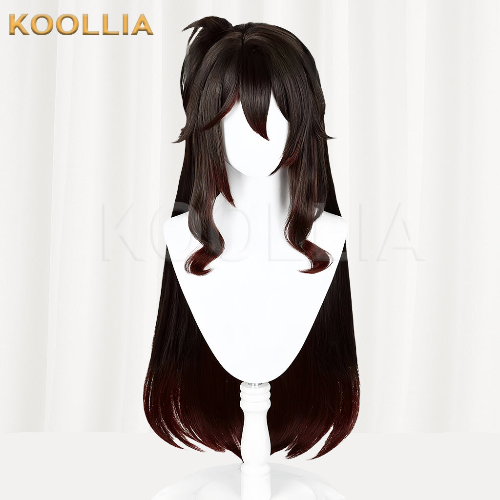 Honkai: Star Rail Tingyun Long Brown Hair Basic Wig