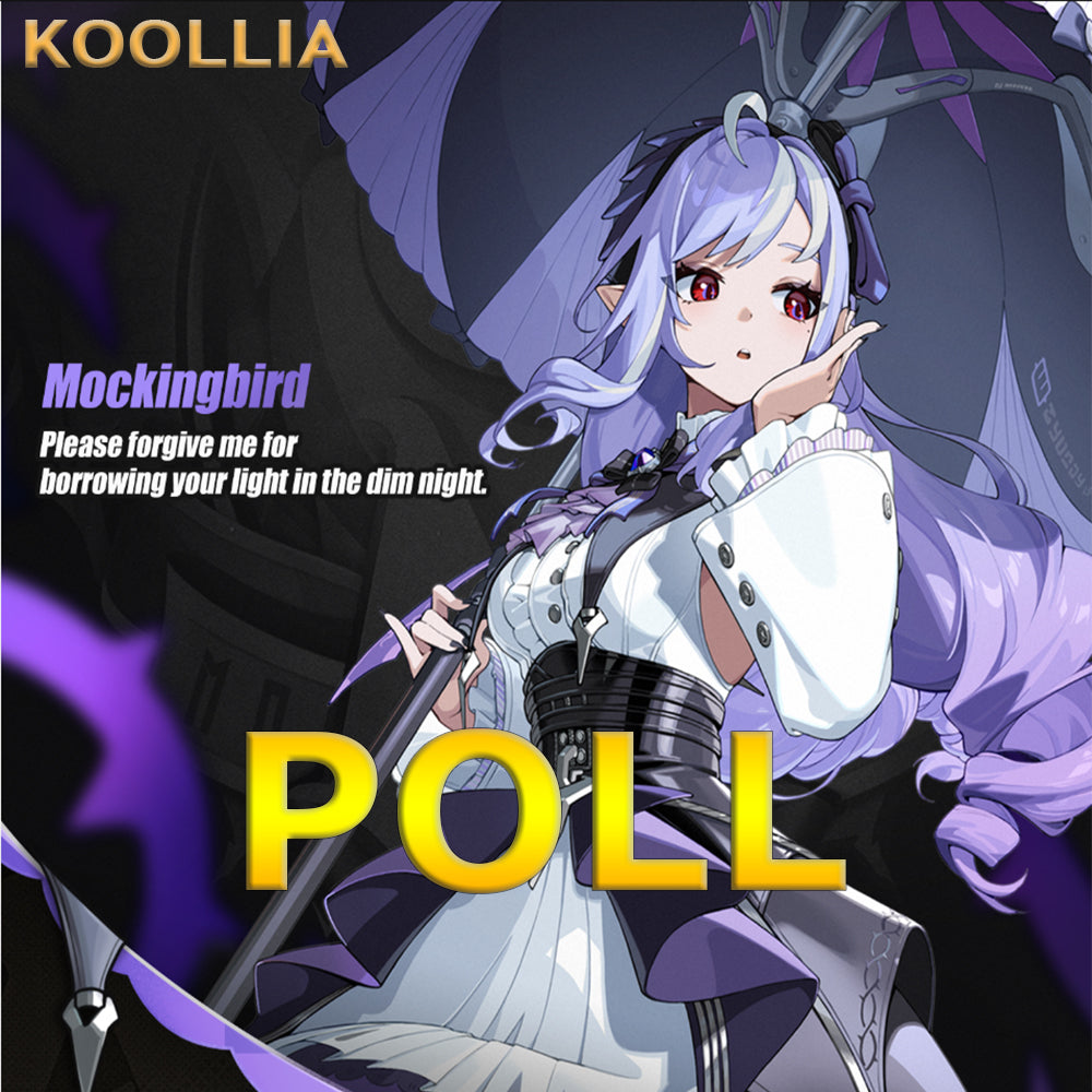 【KOOLLIA POLL】$20 Deposit =10% OFF Coupon Zenless Zone Zero Vivian Anti-gravity Commission Wig