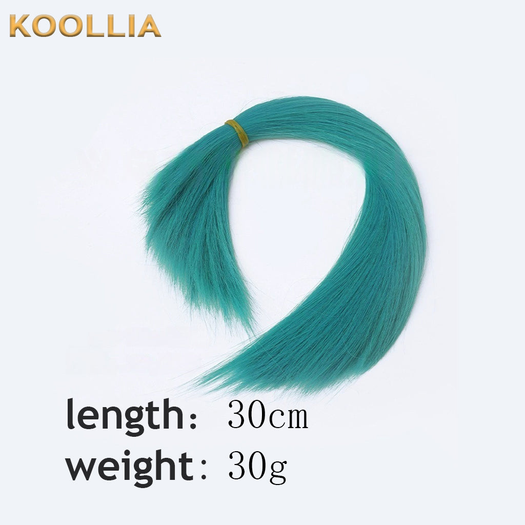 Genshin Impact Xiao Short Green Hair Basic Wig