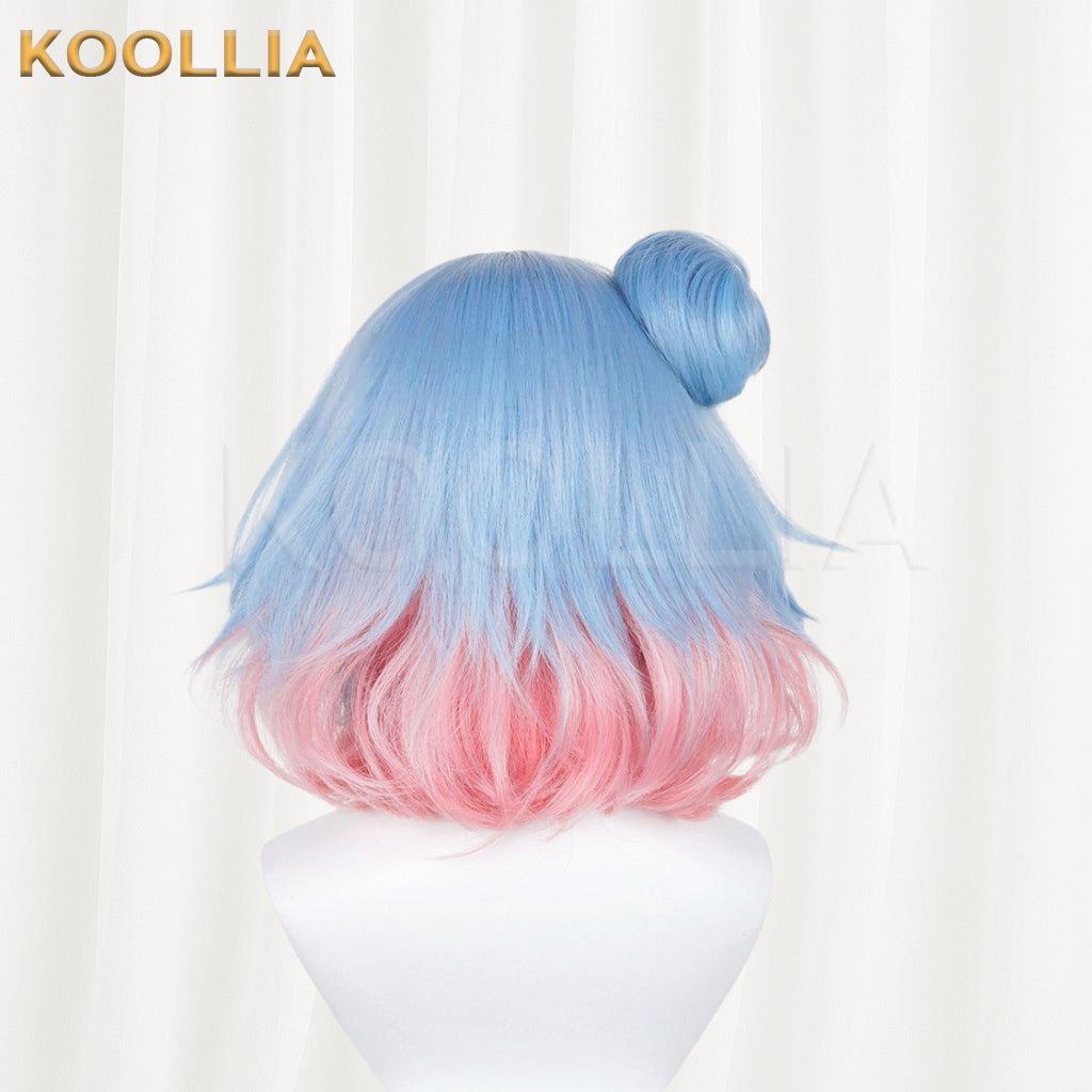 Honor of Kings Xiao Qiao Short Mix Hair Basic Wig