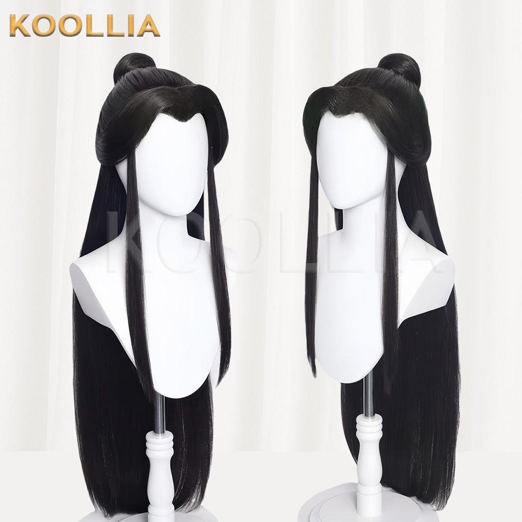 Heaven Official's Blessing Xie Lian Long Black Hair Basic Wig