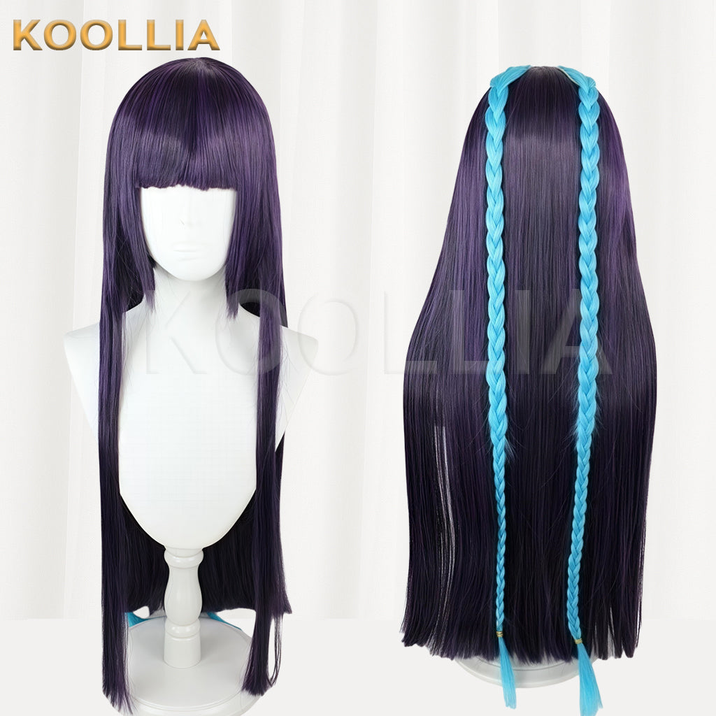 Genshin Impact Yun Jin Long Purple Hair Basic Wig