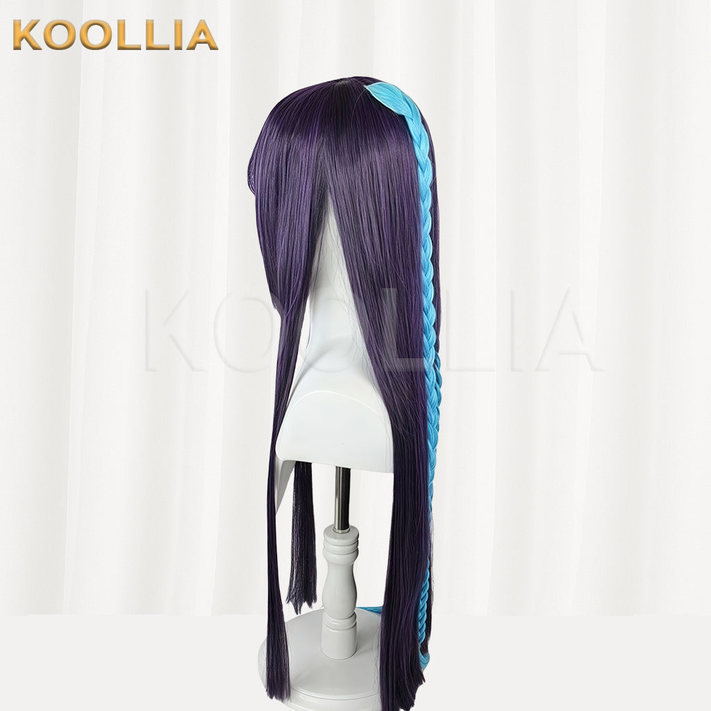 Genshin Impact Yun Jin Long Purple Hair Basic Wig