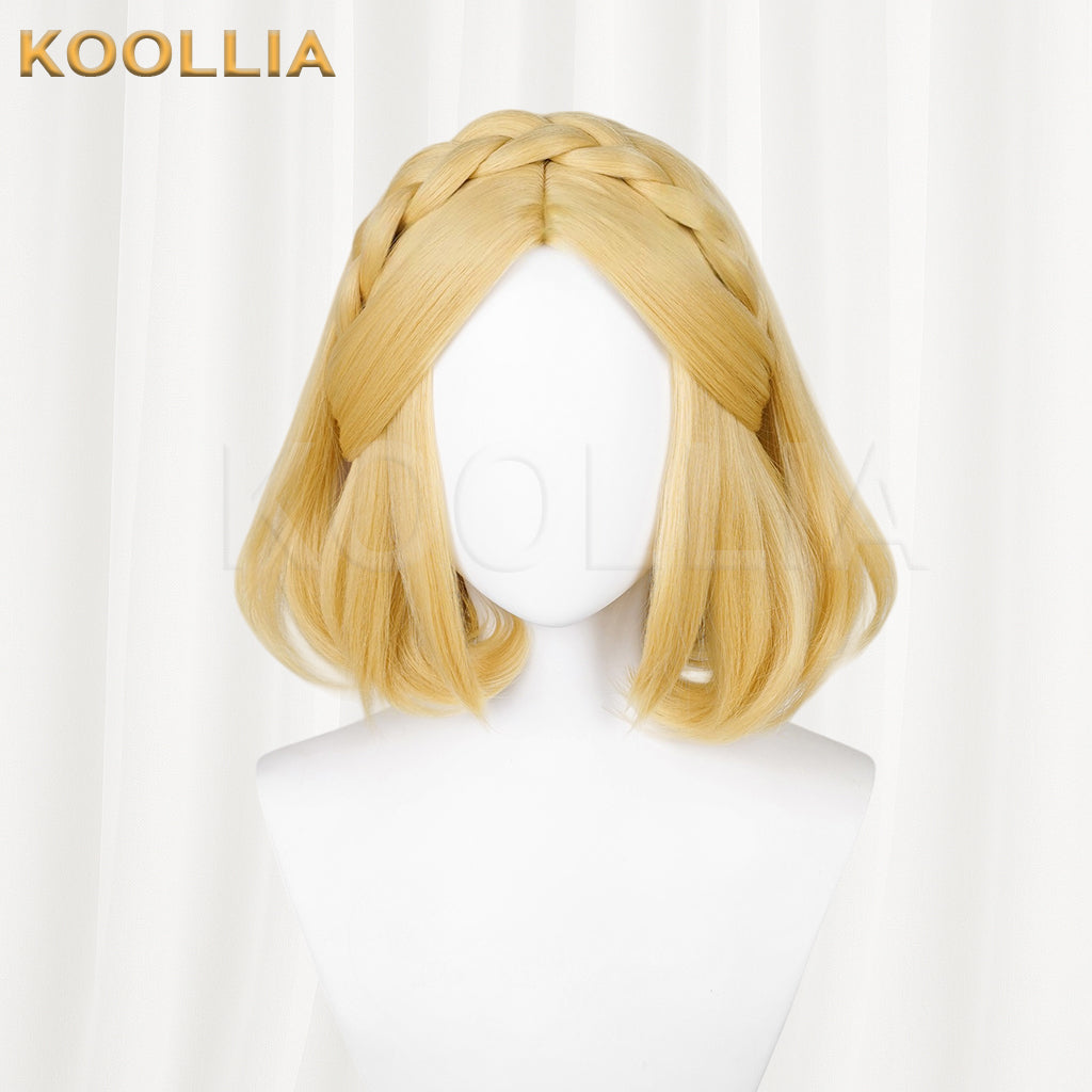 Legend of Zelda Zelda Short/Long Yellow Hair Basic Wig