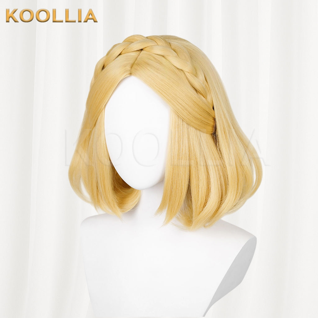 Legend of Zelda Zelda Short/Long Yellow Hair Basic Wig