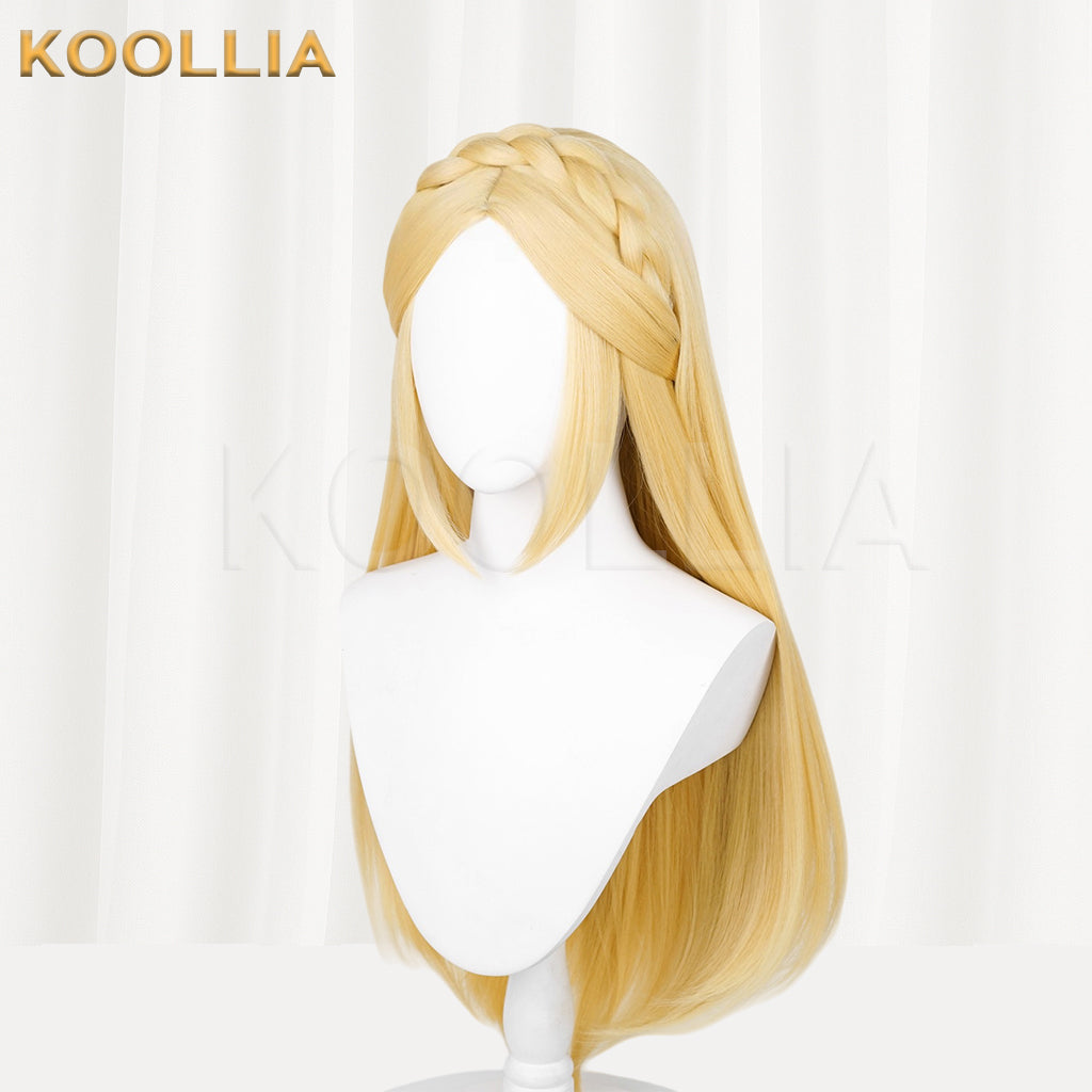 Legend of Zelda Zelda Short/Long Yellow Hair Basic Wig
