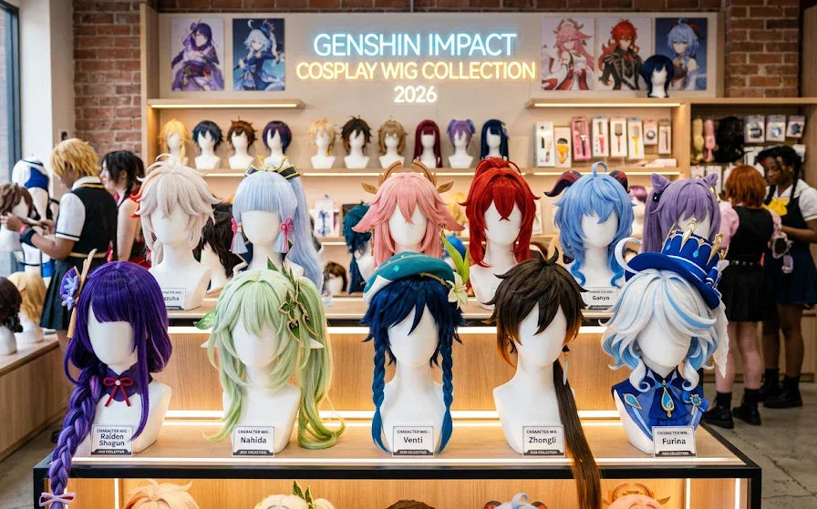 Genshin Impact wig collection for cosplay 2026