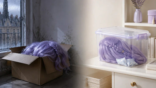 Proper cosplay wig storage in humid weather