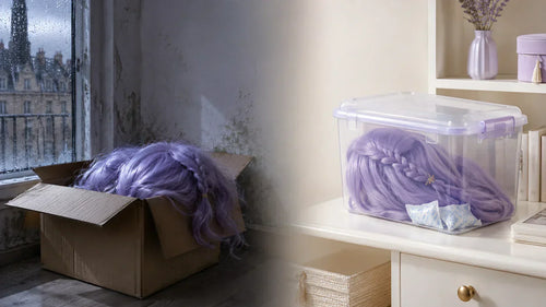 Proper cosplay wig storage in humid weather