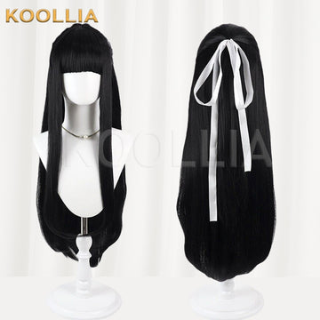 Yosuga no Sora Mizuki Ichiyō Black Basic Wig Multi-angle Display by koollia