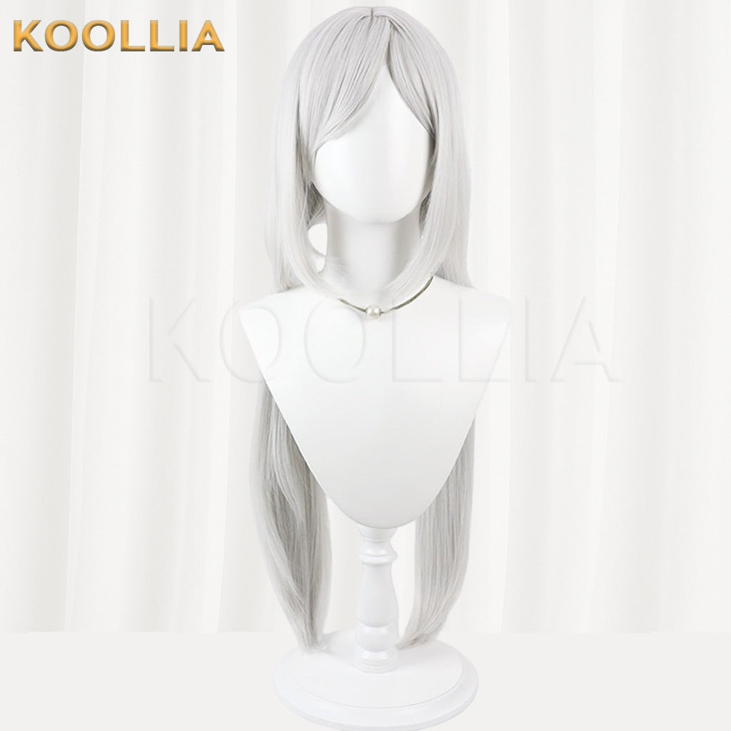 Drakengard 3 Zero Silver White Basic Wig